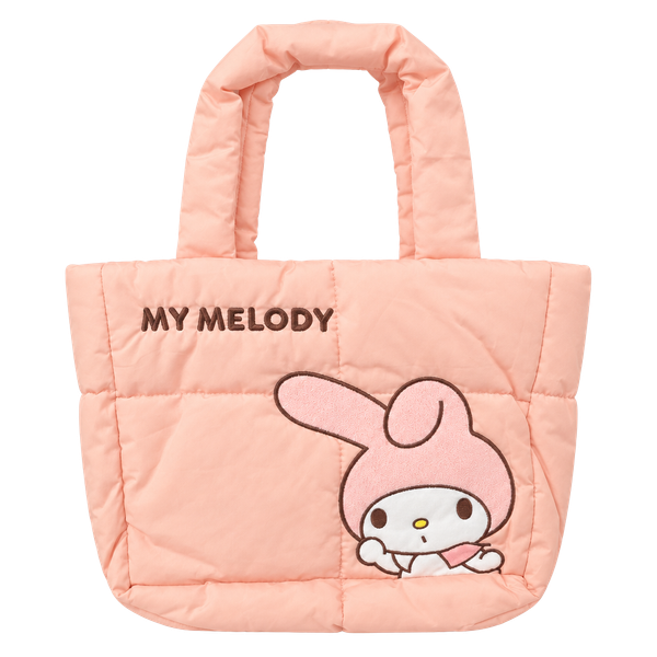 Sanrio My Melody Puffer Tote Bag Pink