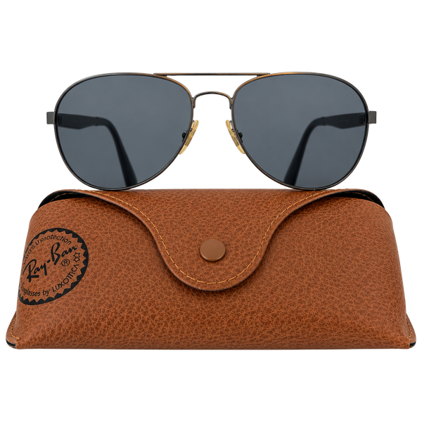 Ray-Ban RB3549 Size 58-16 Aviator Sunglasses With Case