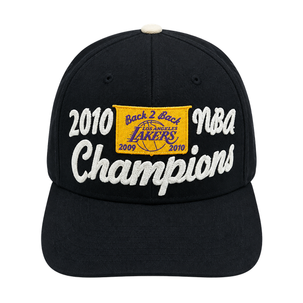 Adidas Los Angeles Lakers 2010 NBA Champions Hat Black
