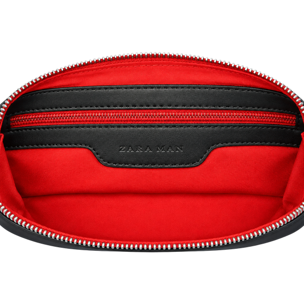Zara Man Red Handbag