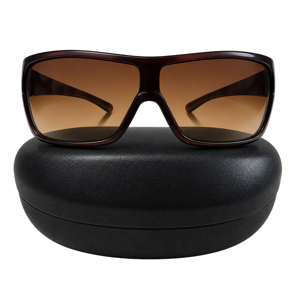 Prada Shield Tortoise Shell Brown Gradient Sunglasses