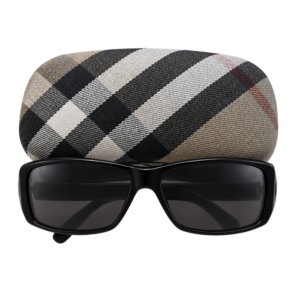 Burberry Square Sunglasses Black with Case