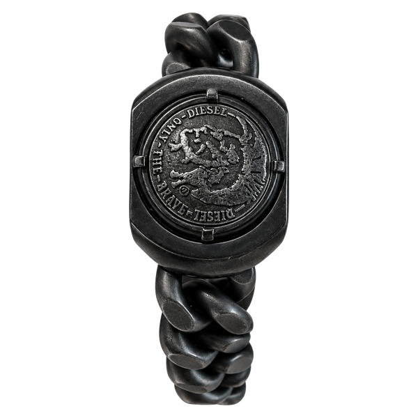 Diesel Black Chain Bracelet Only The Brave