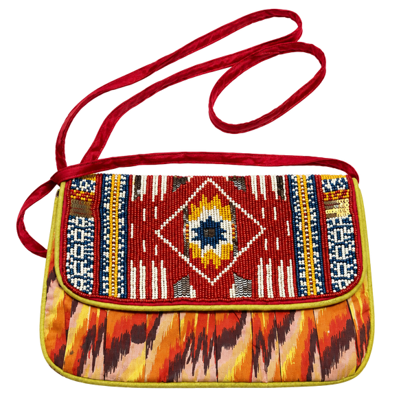  Beaded Crossbody Bag