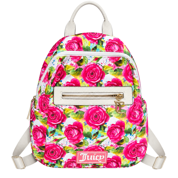 Juicy Couture Rose Floral Good Sport Mini Backpack