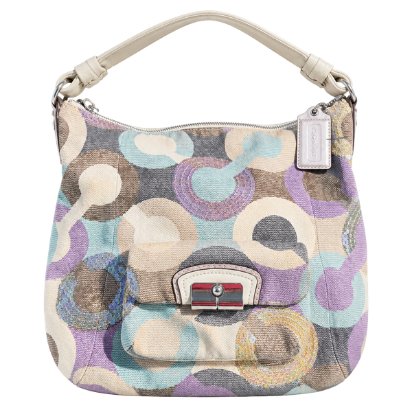 Vintage Coach Kristin Sequin OPT Art Shoulder y2k