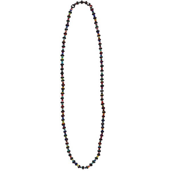 Unbranded Multicolored Beaded Boho Necklace Festival Jewelry