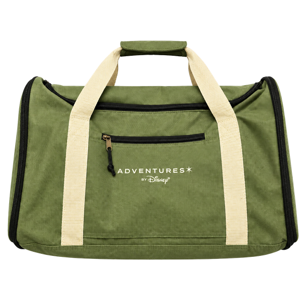 Adventures By Disney Green Collapsible Travel Duffle Bag