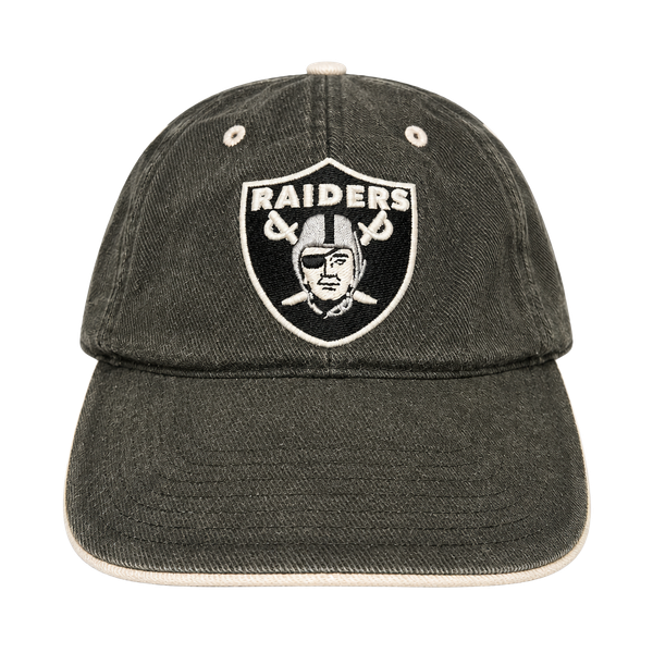Vintage Twins Enterprise NFL Raiders Hat One Size Black Cotton Cap