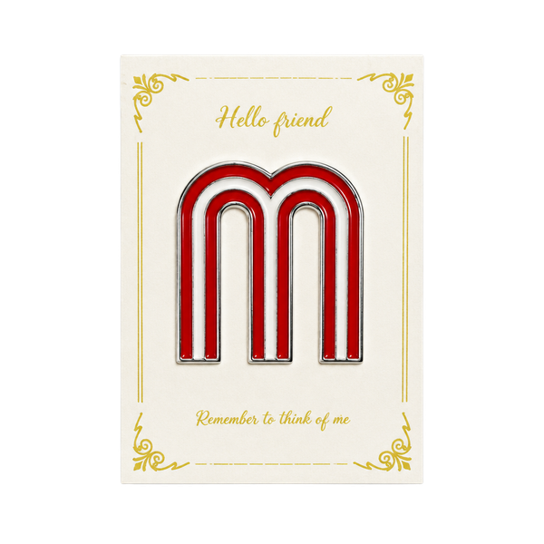 J0017 World Baseball Classic Mexico M Pin Hello Friend