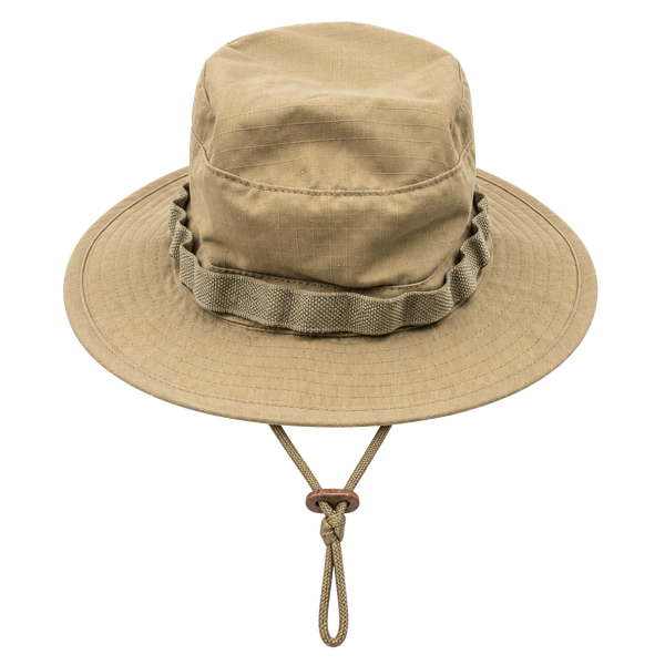 R&B Inc. Sun Hot Weather Type II Boonie Hat Size 7 1/2 Khaki Ripstop