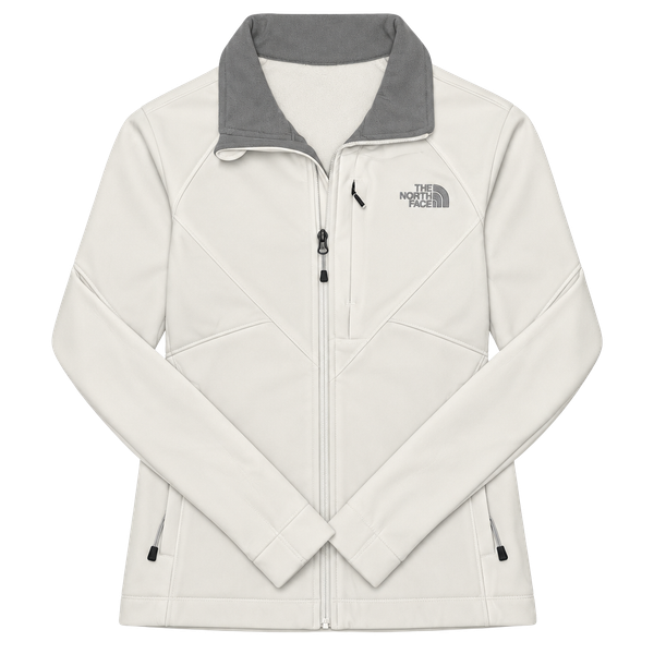 EUC The North Face Women's Apex Bionic Softshell Jacket White Size S Windwall