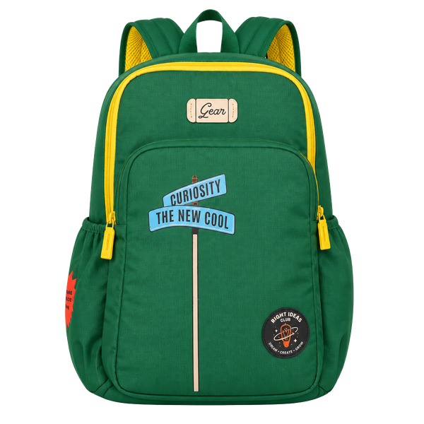 Gear Backpack Green Yellow Curiosity The New Cool