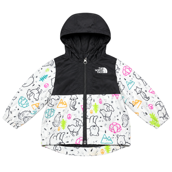 The NORTH FACE Lightweight Dryvent Hooded Rain Jacket Baby Infant 3-6 Months Art
