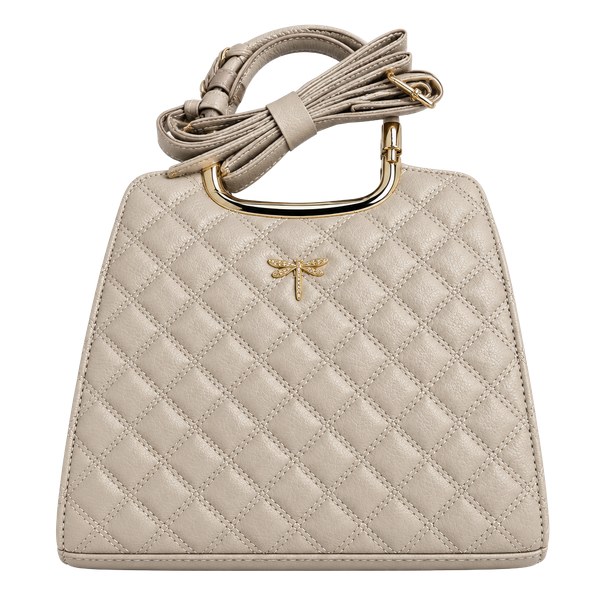 Le Bag Los Angeles Quilted Purse With Removable Shoulder Strap NWT