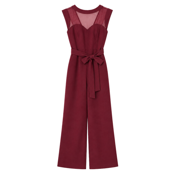 Moa Moa Jumpsuit Size S Burgundy