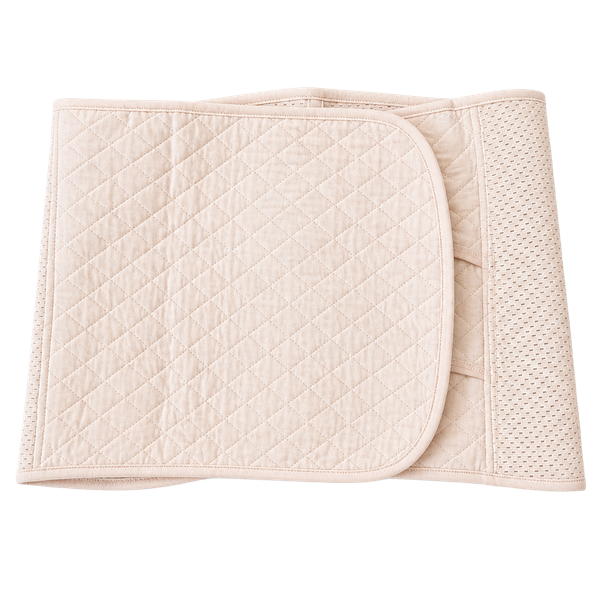 Postpartum Belly Wrap Size M Pink Quilted Support