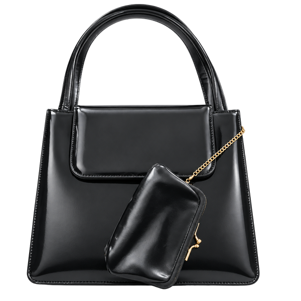 Vintage  Sax Fifth Avenue Patton leather handbag