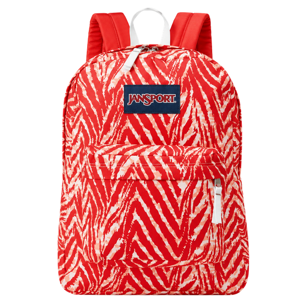 Jansport‎ Backpack 5 Pocket Orange Stripes