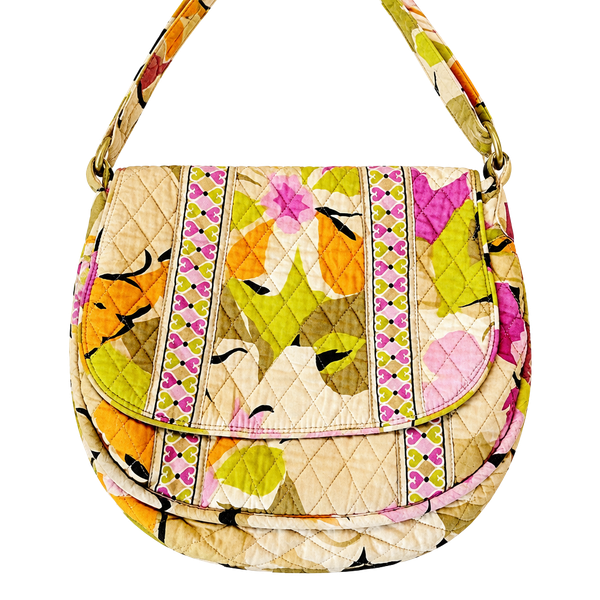 Vera Bradley  Saddle Up" Crossbody Bag vintage handbag