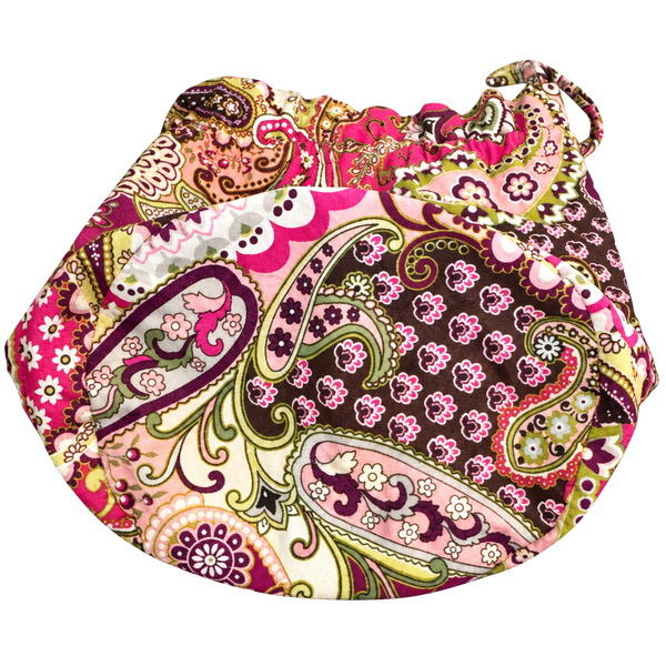 Vera Bradley  drawstring bag with built in plastic liner.