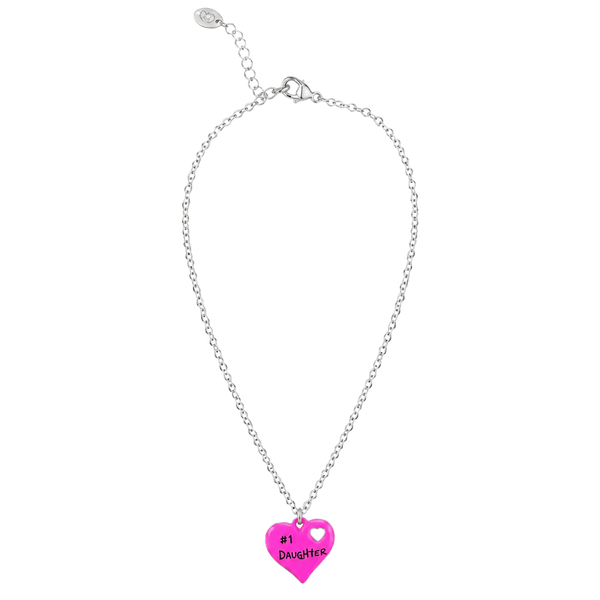 #1 Daughter Heart Necklace