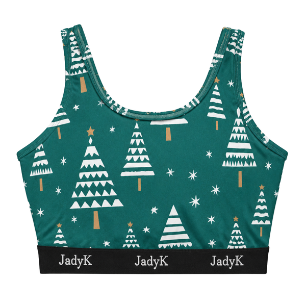 Jady K Bralette- Green Christmas Tree