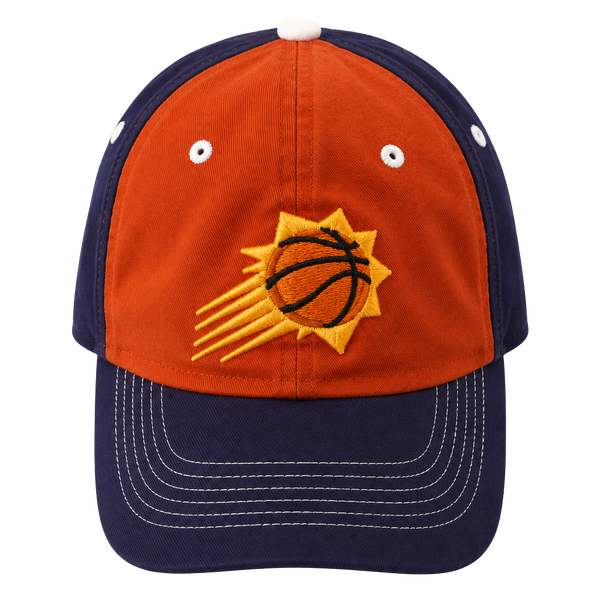 Fan Favorite Phoenix Suns NBA Hat One Size Fits All Purple Orange Strapback