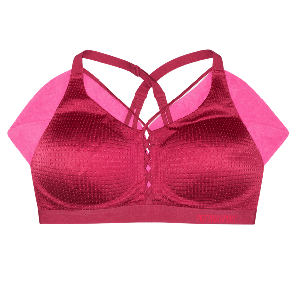 Victoria Sport Lightweight Mesh Laced Front Sports Bra 34D