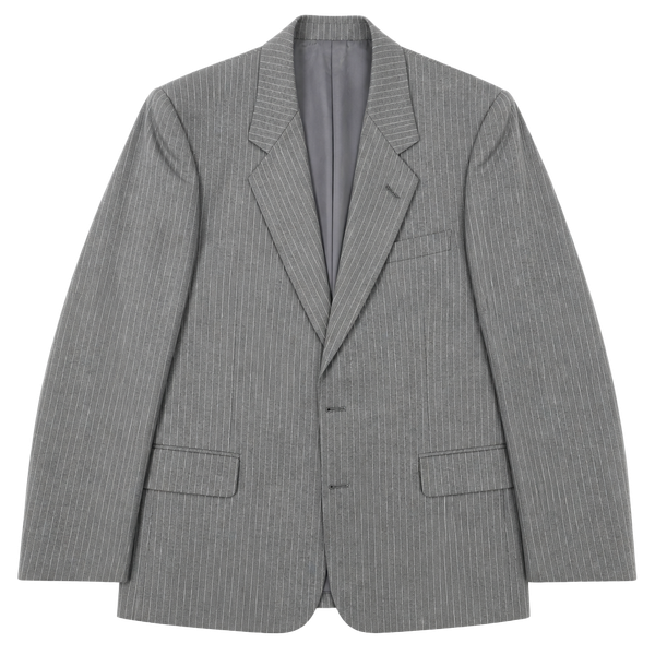 Vintage Hart Schaffner Marx Raleighs Dark Gray Pinstripe Blazer 40/42