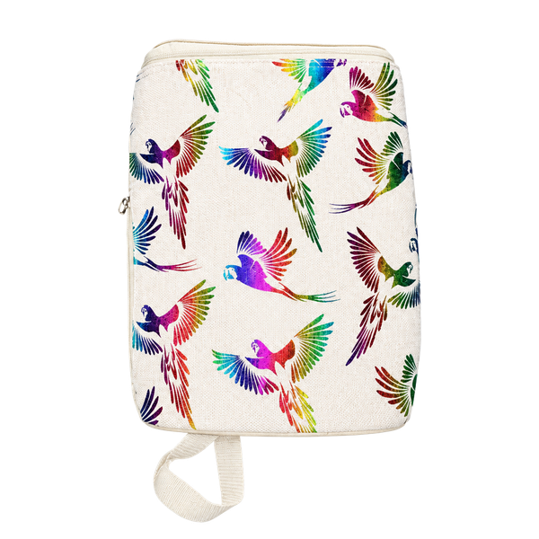 Insulated Cooler Bag Parrot Print 