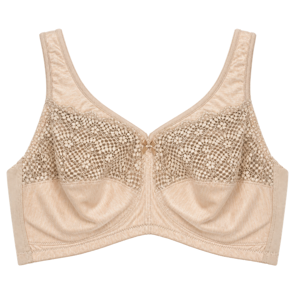 Glamorise MagicLift Moisture Control Wire-Free Bra 1064 Cafe 40F 216