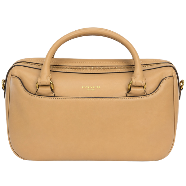 Coach Legacy Leather Haley Satchel 23574 Tan Satchel Bag
