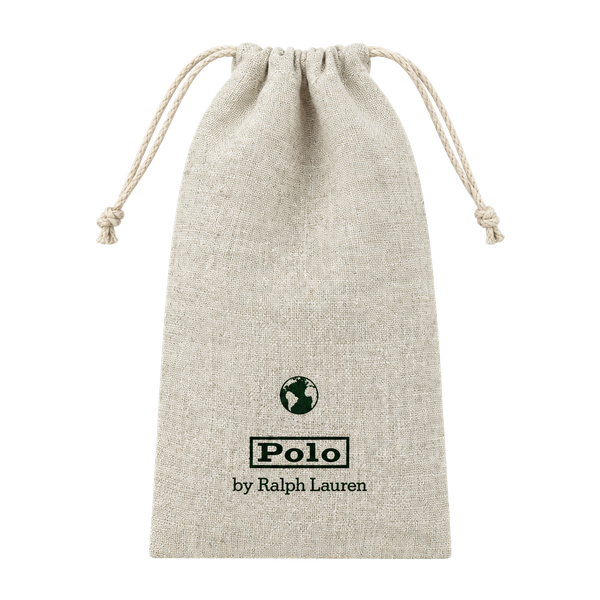Polo By Ralph Lauren Drawstring Dust Bag Small Beige Linen