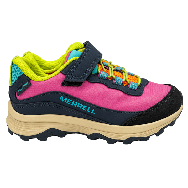 Merrell Kids Pink Blue Trail Running Shoes
Size 1 Y
#876
