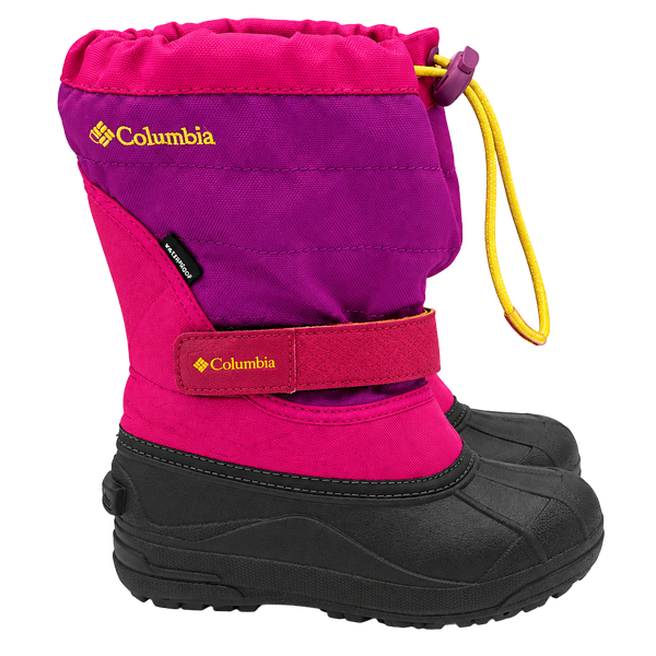 Columbia Snow Boots Pink Purple Waterproof Size 1 Youth
#886
