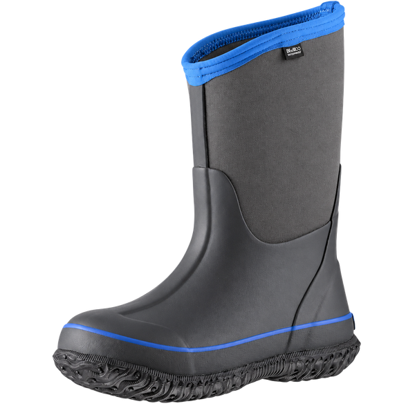 MCKCC Kids Rain Boots Size 7 Dark Shadow Waterproof Winter Snow Boots