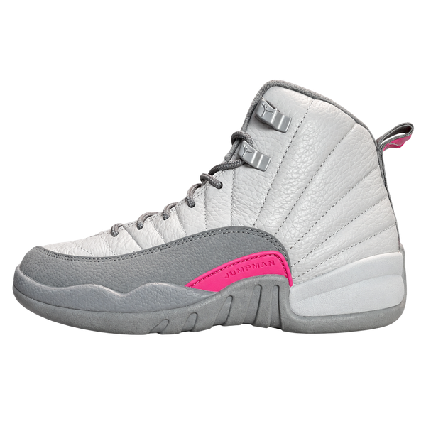 Nike Air Jordan 12 Retro GS Wolf Grey Vivid Pink