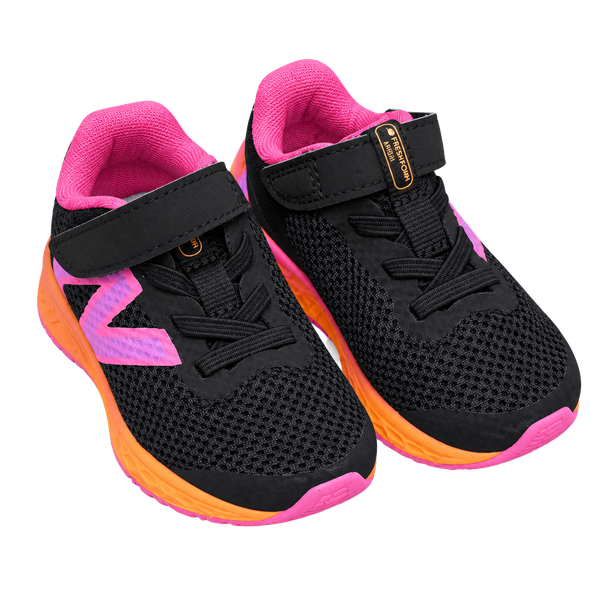 New Balance Fresh Foam Arishi v4 USKIDS 5 Black Purple Sneakers