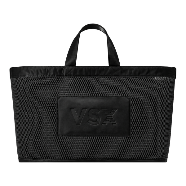 Victoria's Secret VSX Tote Bag Black Mesh Gym Travel