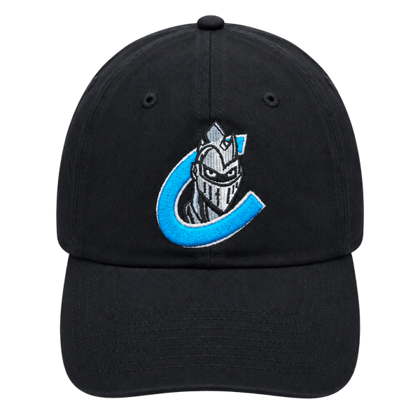 New Era Charlotte Knights 9Twenty Marvel Adjustable Black Hat