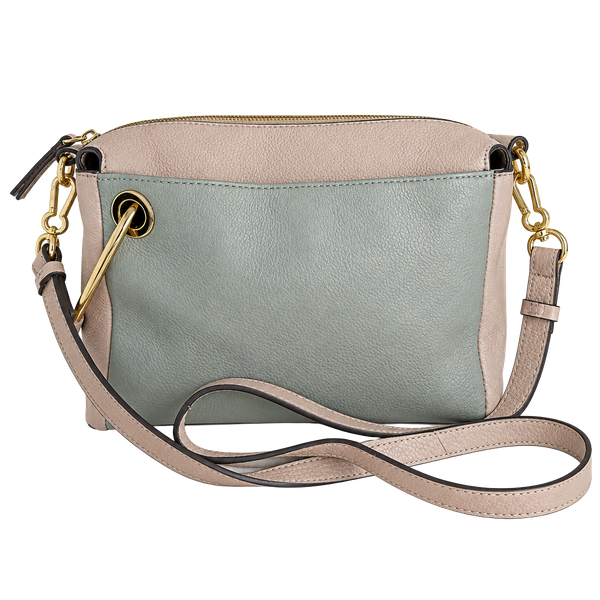 Vince Camuto Margi Leather Crossbody Shoulder Bag Multicolor