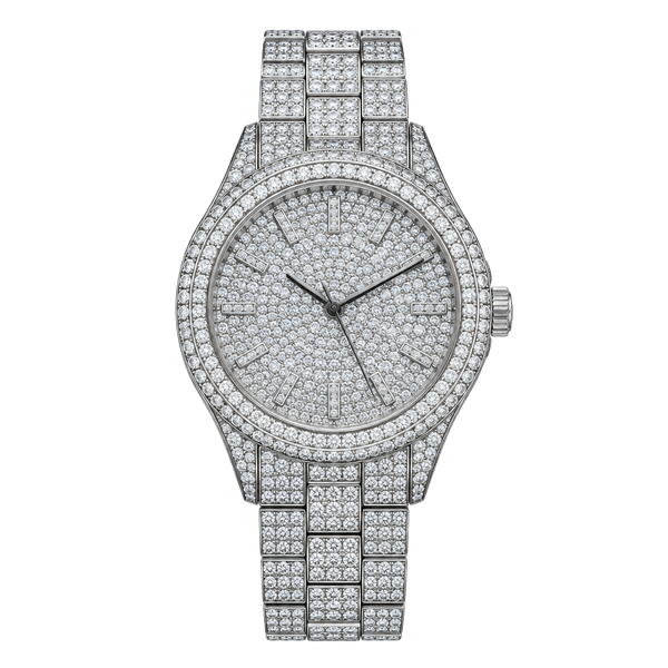 Techno Pave Iced Out Watch 