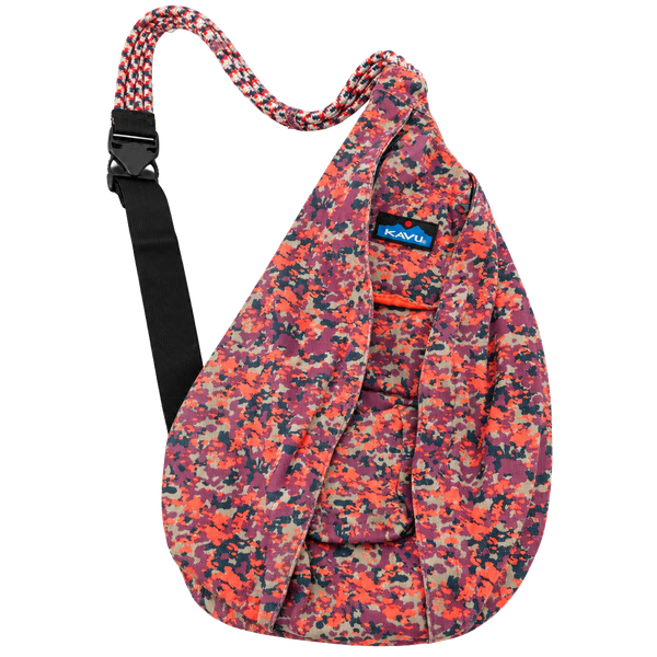 Kavu women’s sling bag  pink camo standard  size 