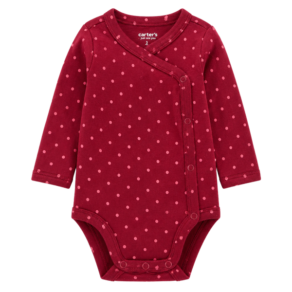 Carter's Just One You Bodysuit Size 3m Red Polka Dot