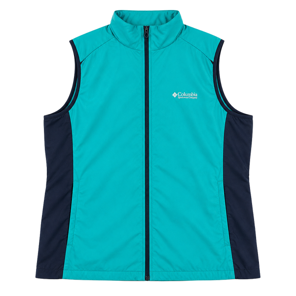 Columbia Endless Trail Running Vest Size XXL Turquoise Aqua