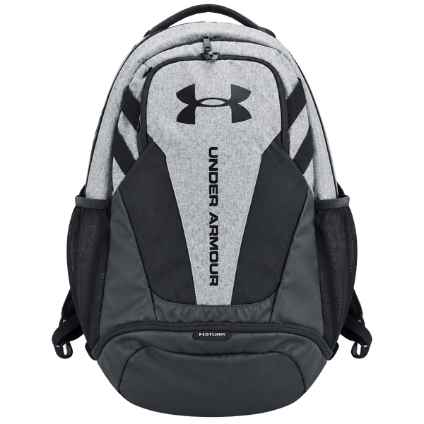 Under Armour Hustle Backpack Gray Black