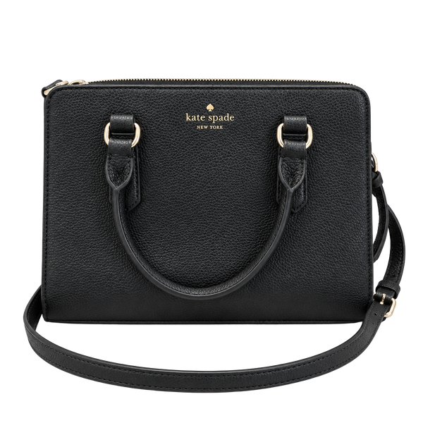 Kate Spade Mulberry Street Black Pebbled Leather Satchel
