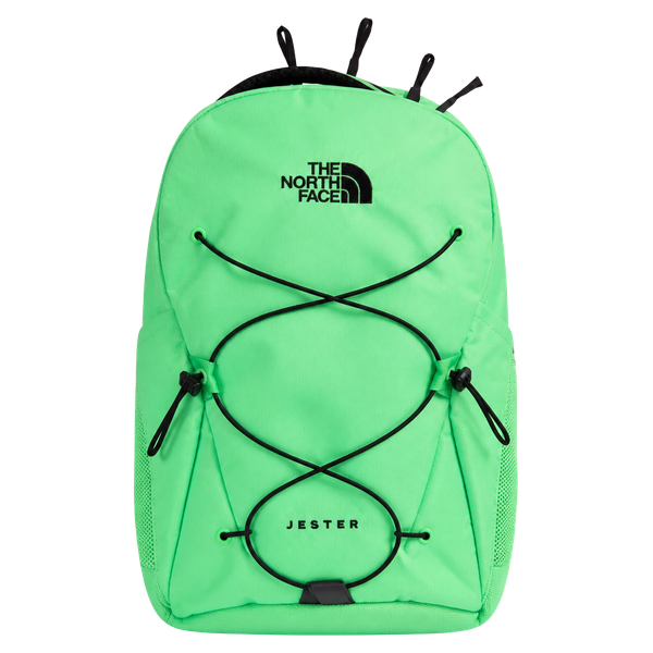 The North Face Jester Backpack Bright Green Black