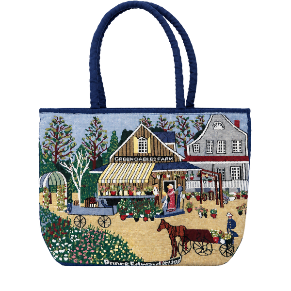 Gajmoti Green Gables Farm Tapestry Tote Bag